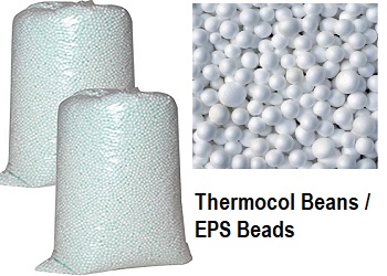 eps themocol beans, themocol beads